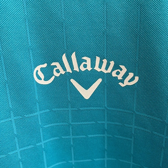 Callaway Short Sleeved Button Down Golf Shirt Men’s L - Picture 4 of 5